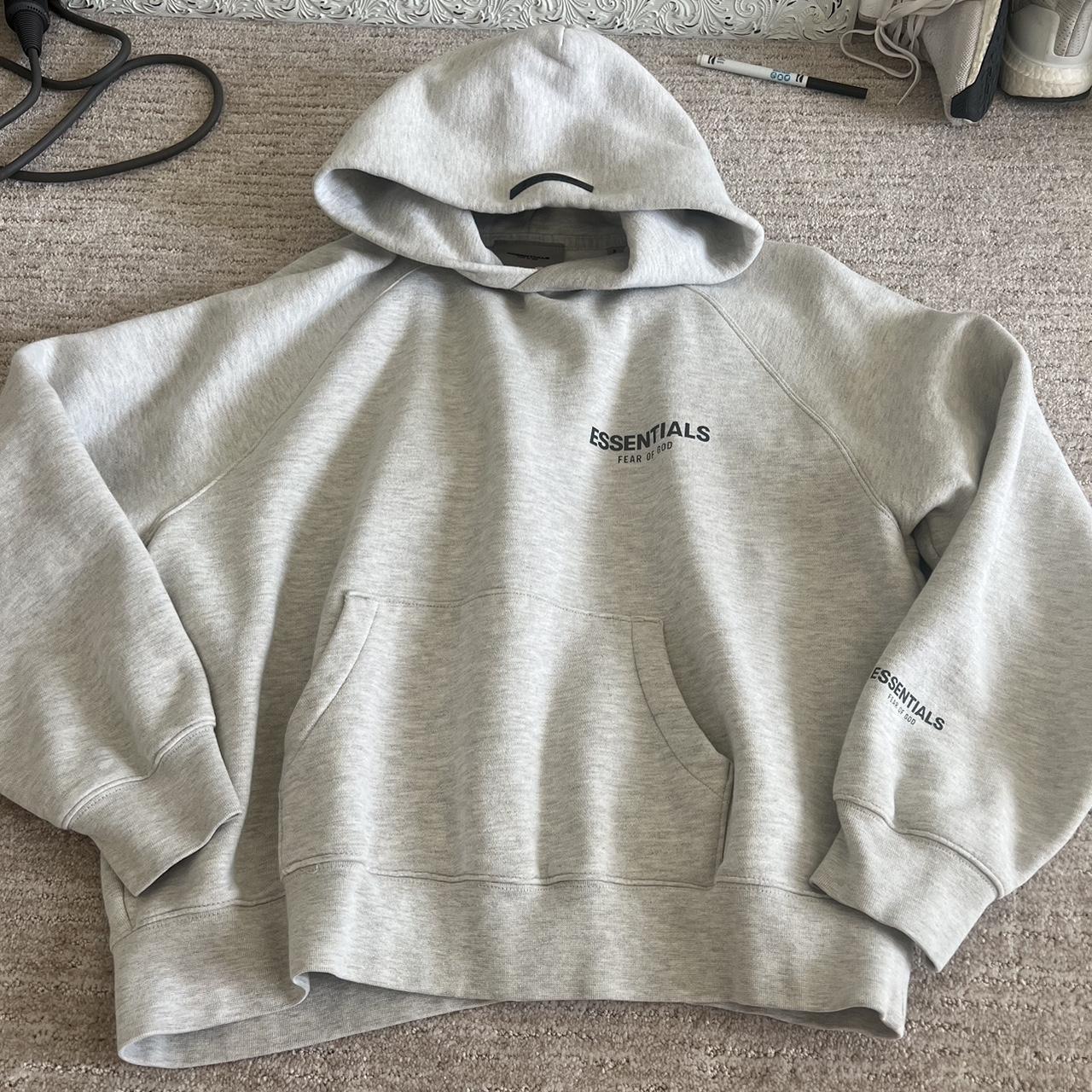 essentials hoddie - Depop