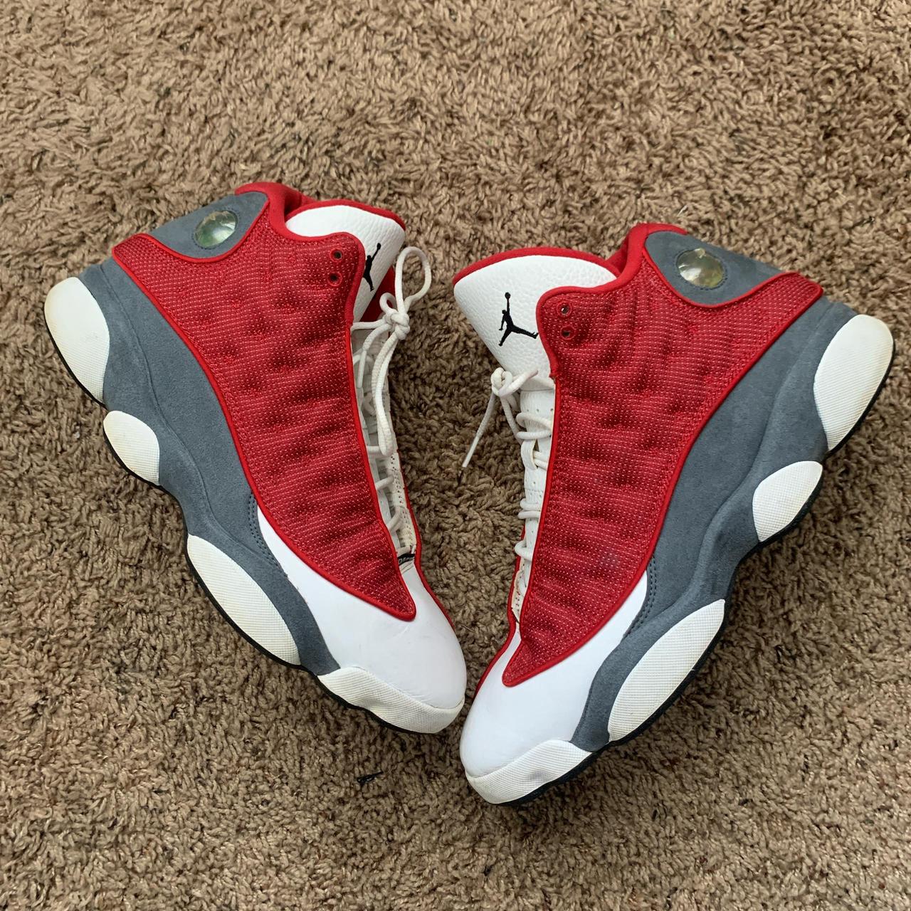 Jordan 13 Flint (red) Size 11 - Depop