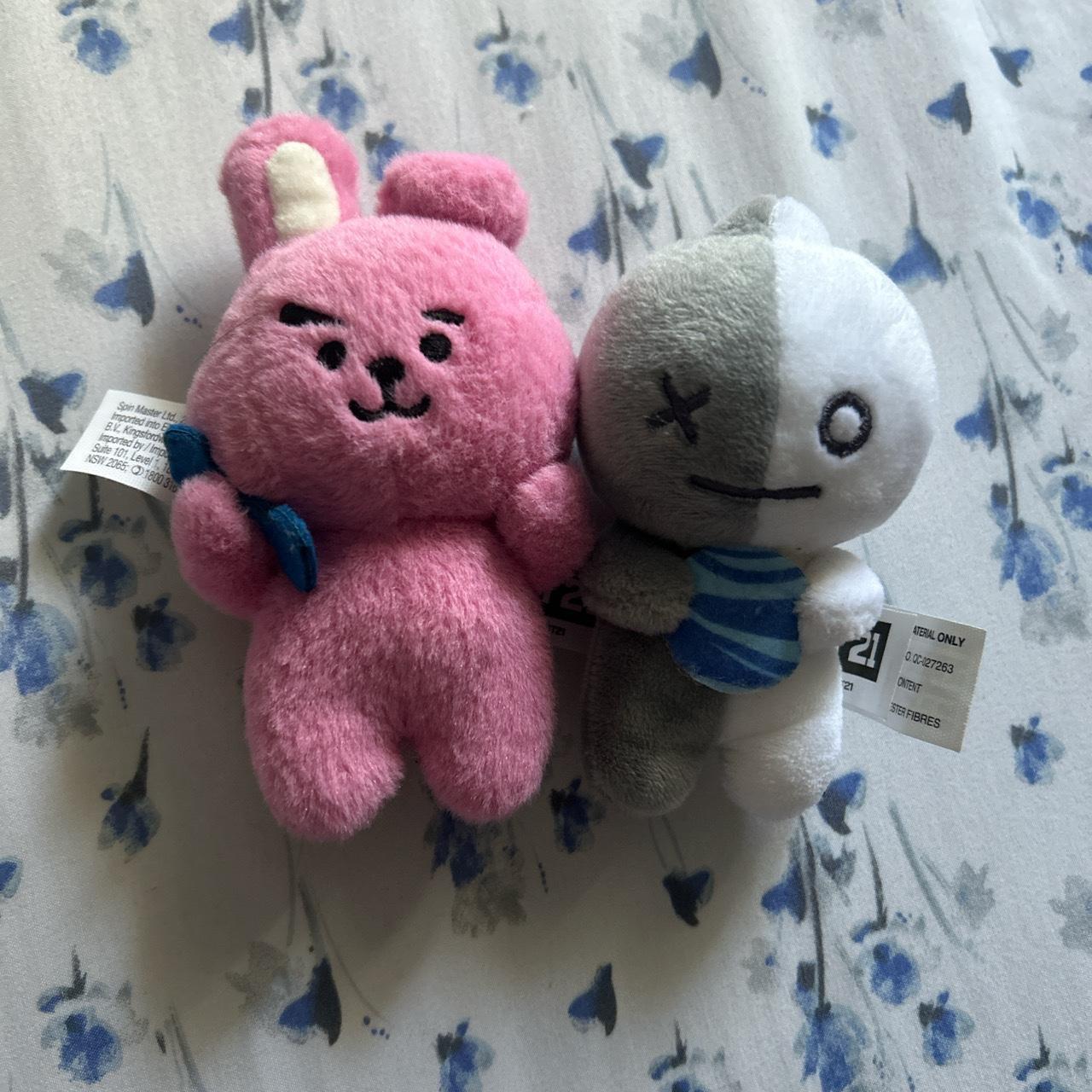 BT21 Cooky and van mini plush Pls get these out my. Depop