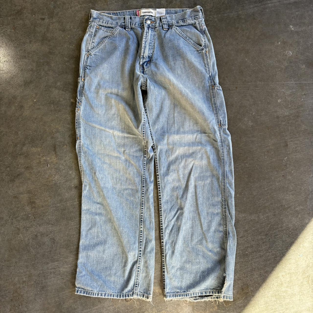 Vintage Levi Denim Carpenter Pants •size 32” x... - Depop