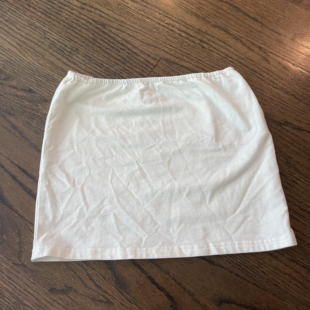 Edikted Women's Skirt - White - XS – Edikted whit… - image 3