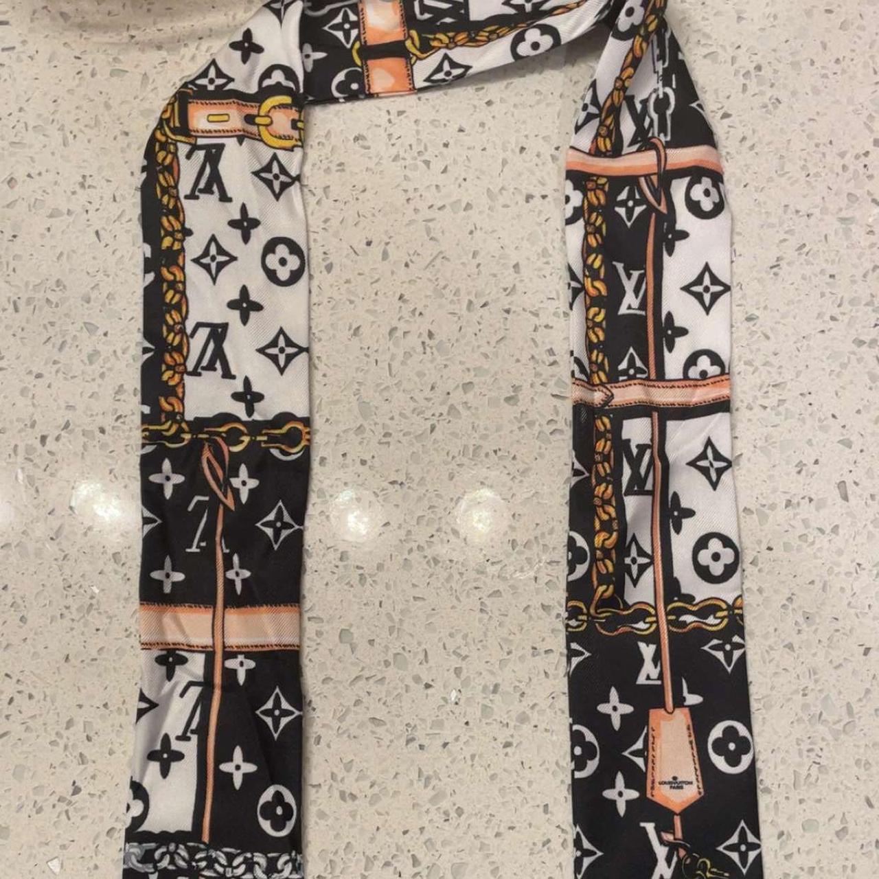 LV Monogram Confidential buy Silk Scarf/Wrap