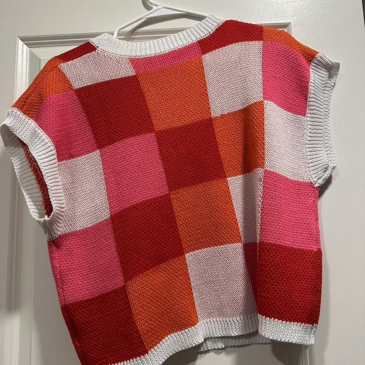 Women's Sweater - Multi - S – Multi-coloured knit… - image 3