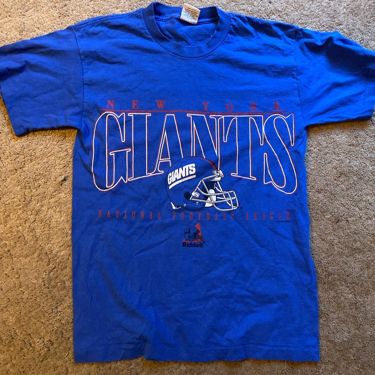 Vintage New York Giants Hoodie M No Flaws - Depop