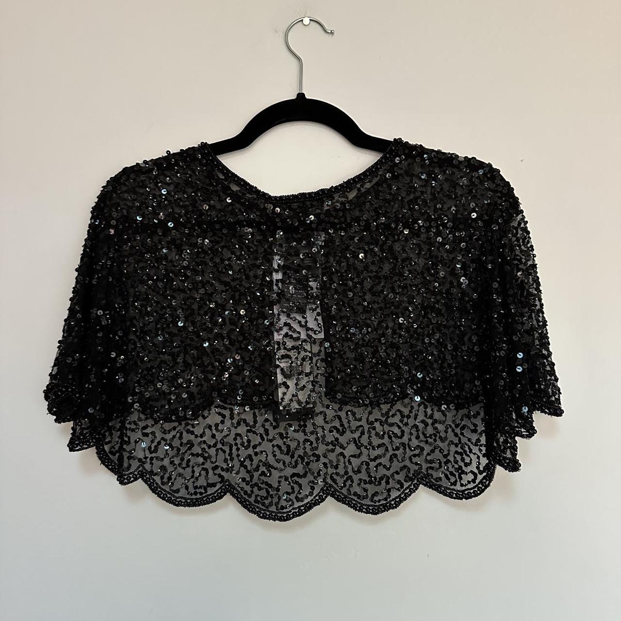 Adrianna Papell beaded shawl Tags still attached Depop