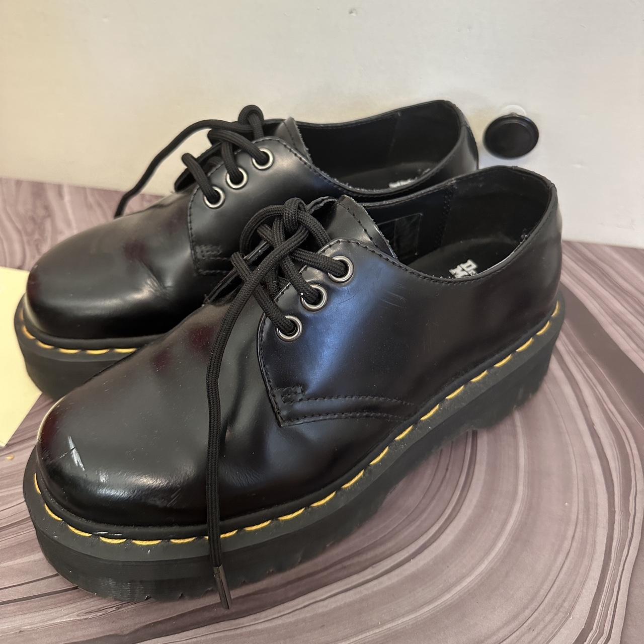 Paypal please!!! Platform Dr. Marten Loafer. tiny... - Depop