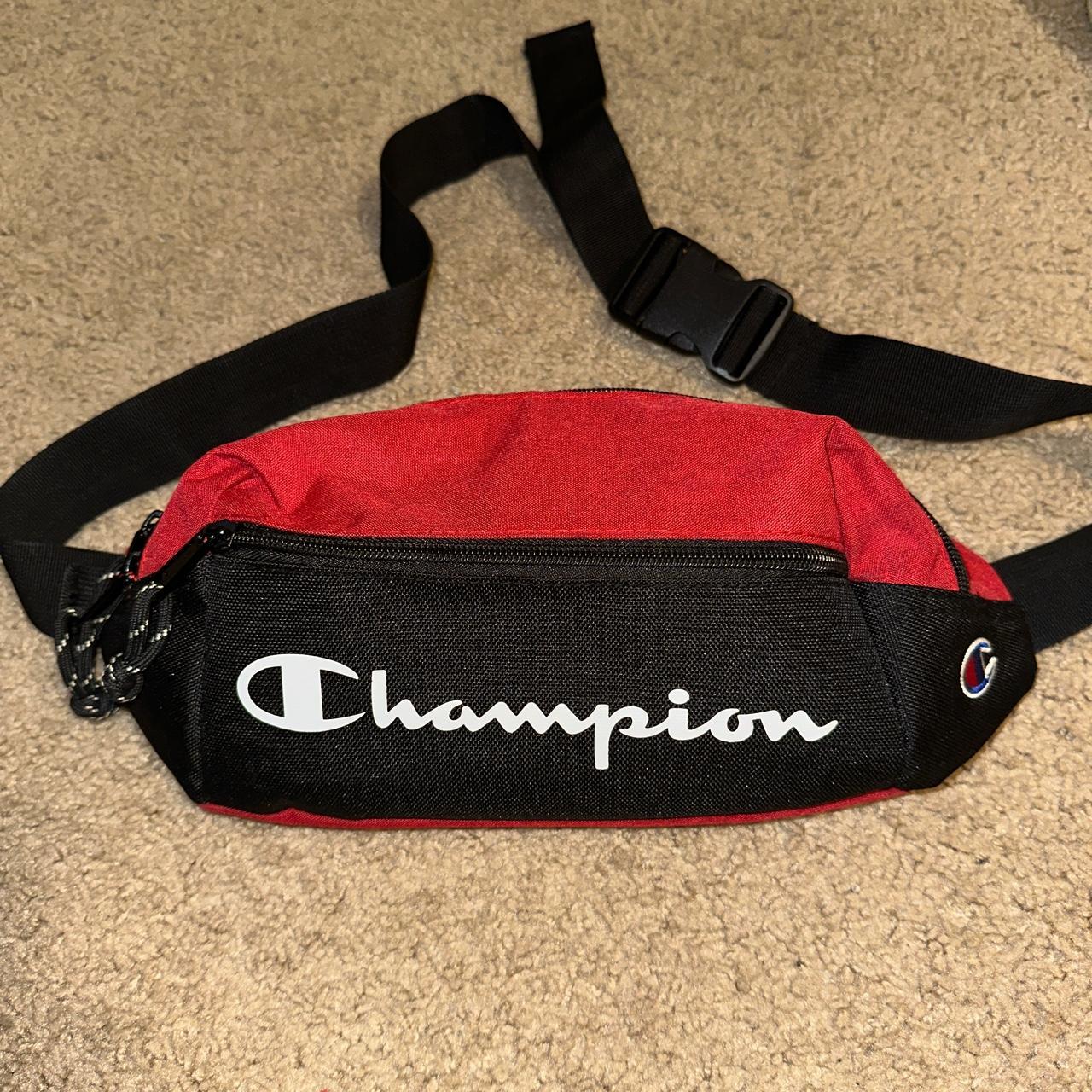 Champion Men's Black and Red Bag (4)
