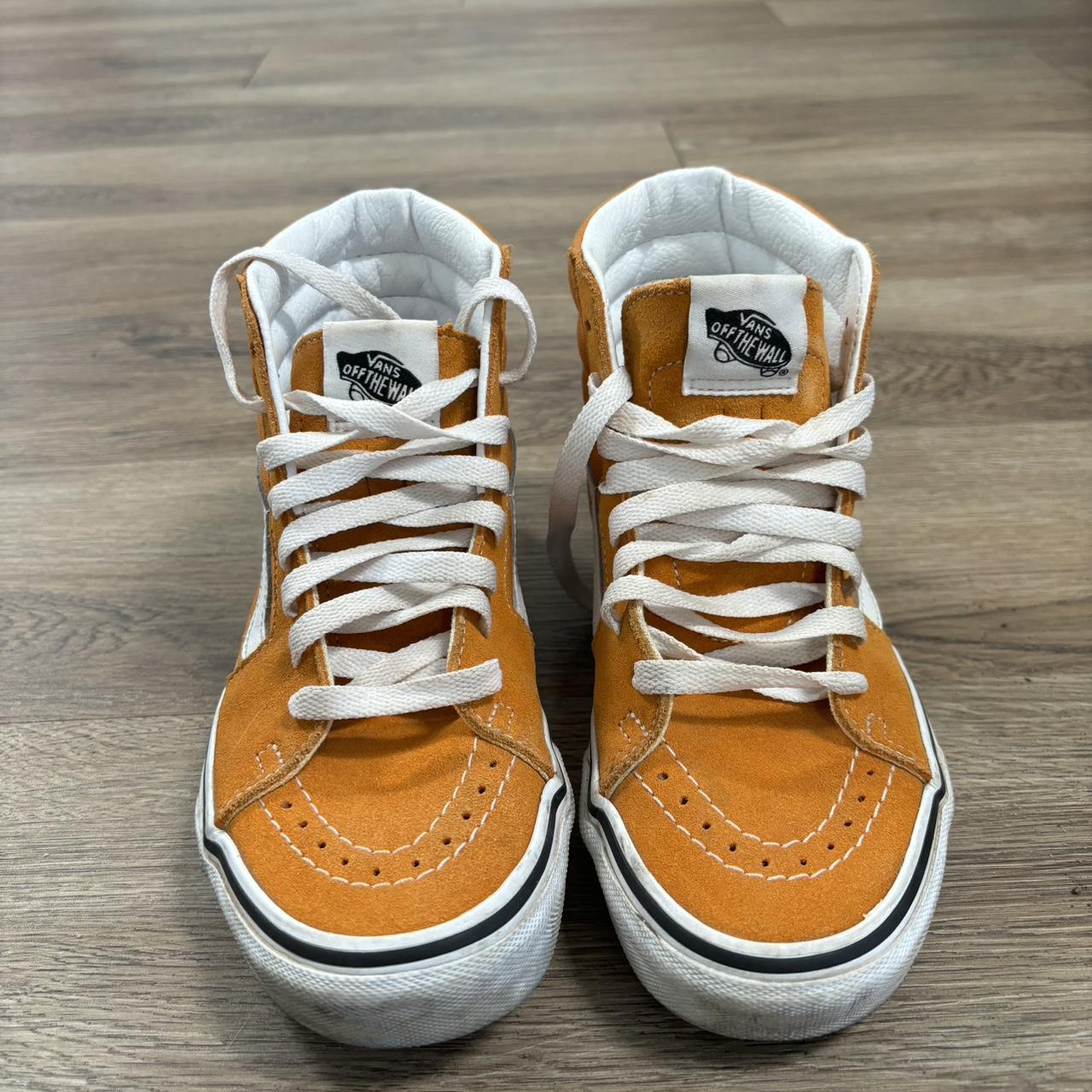 Mustard yellow 2024 high top vans