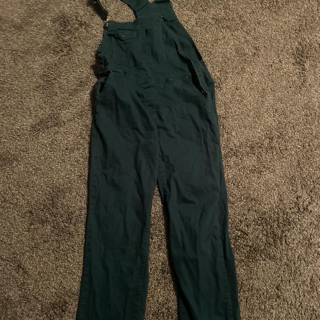 XL sage green overalls #vintage #sage #cute - Depop