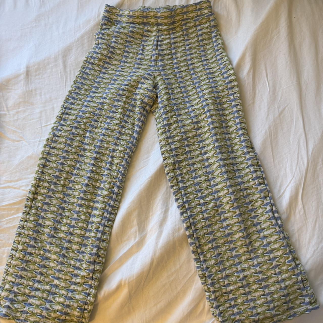 Zara Pattern Pants - Depop