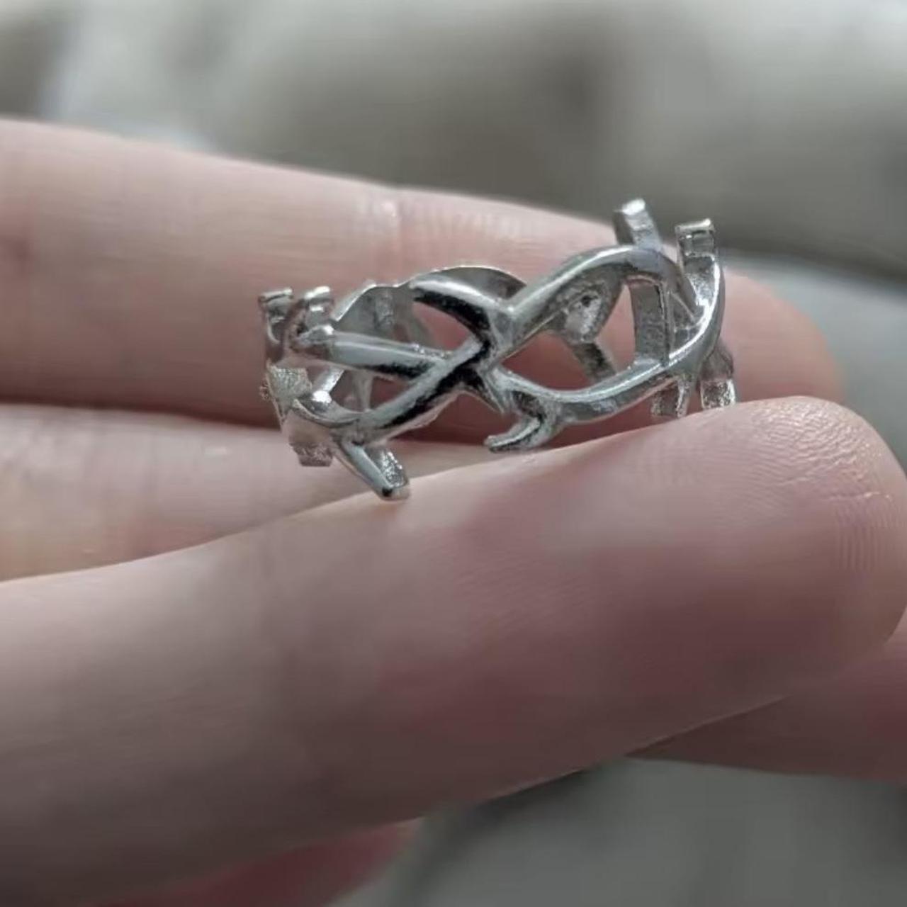 Women's Ring - Silver – Silver infinity adjustabl… - image 1