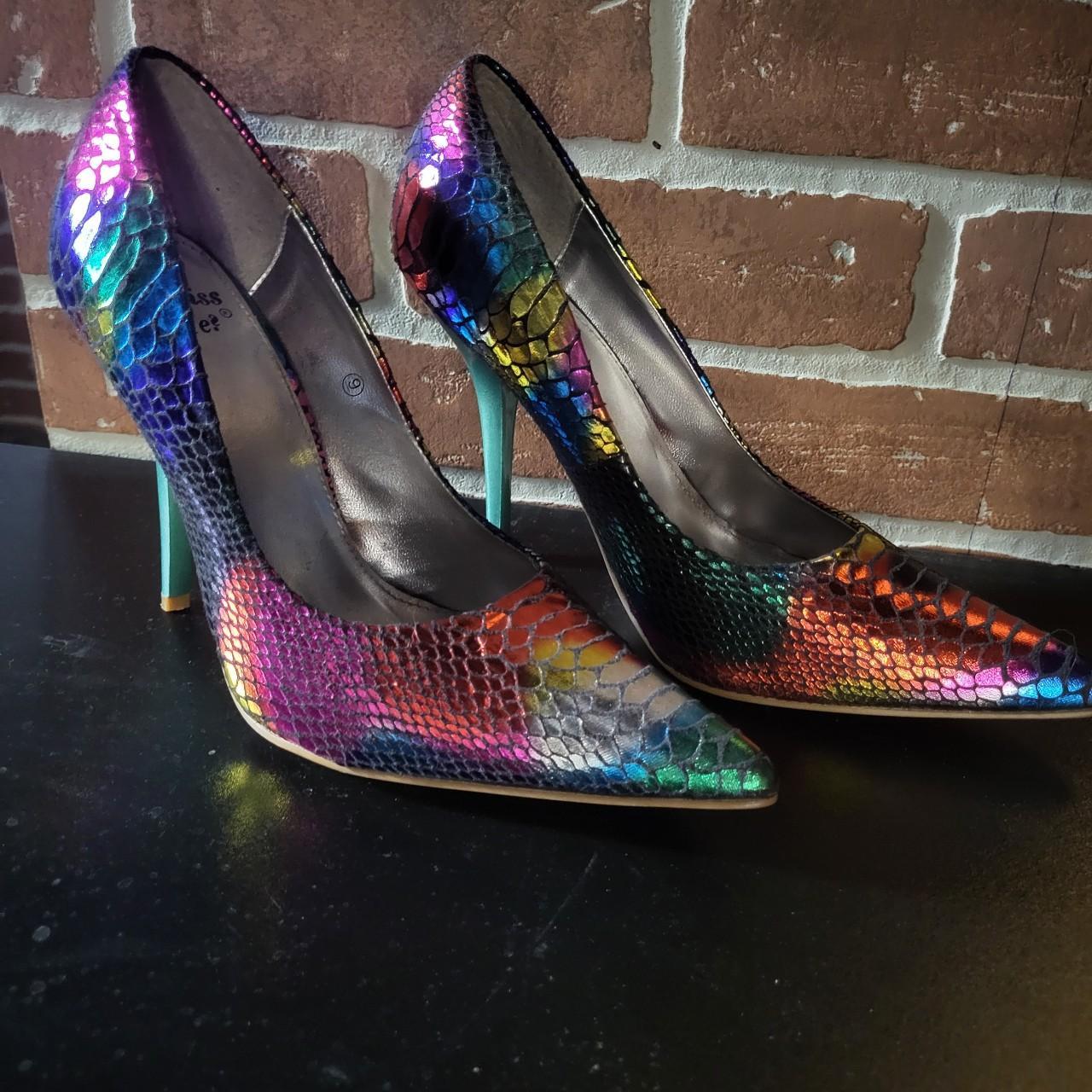 Rainbow snake heels hotsell