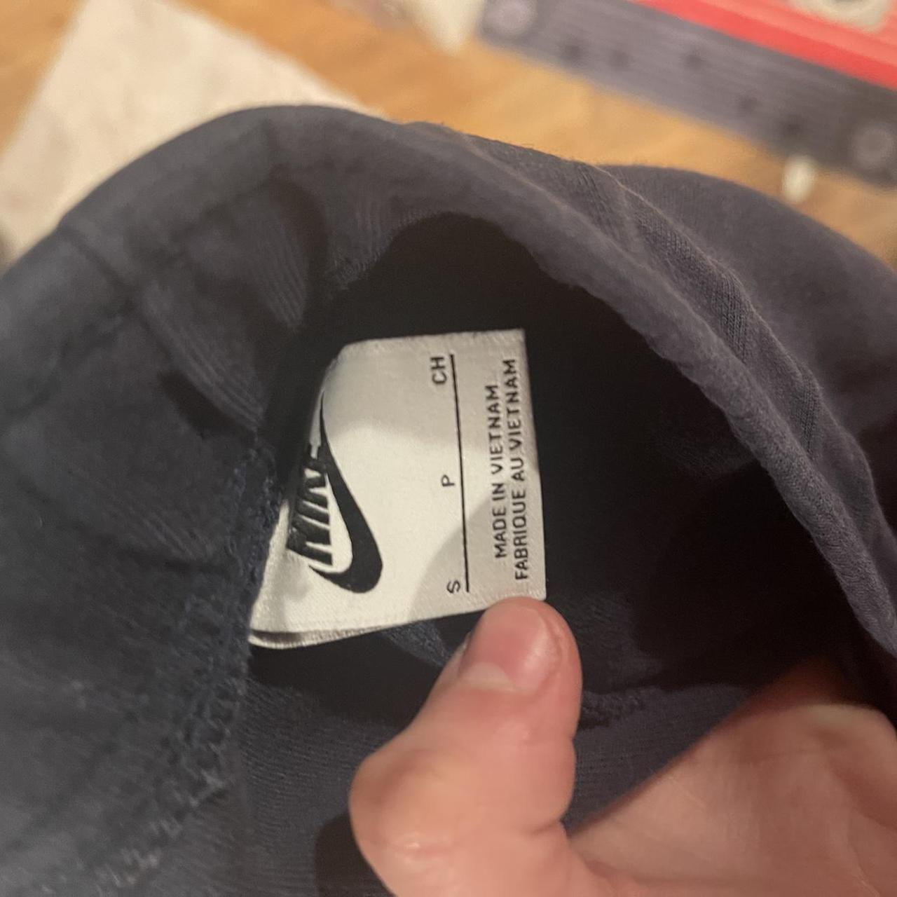 mens navy nike tech joggers