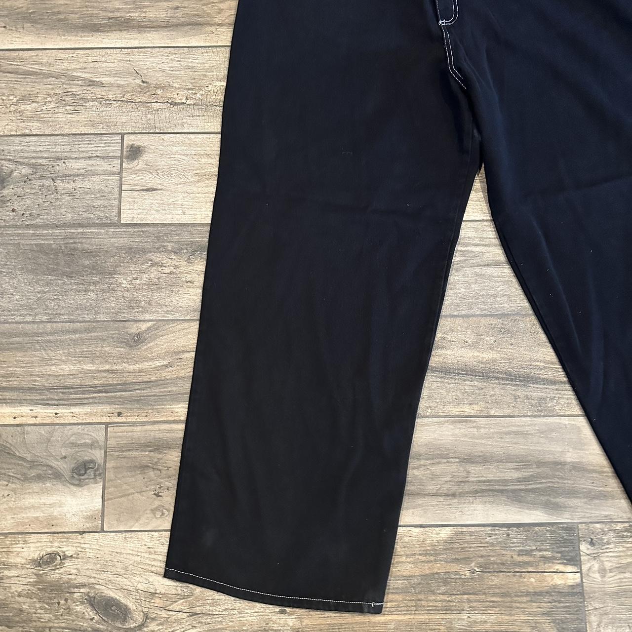 Solo Vintage Jeans Semore Black Size 46 Made in... - Depop