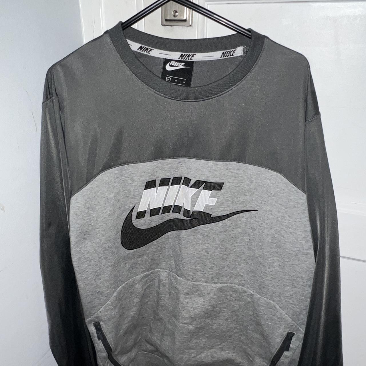 Nike hybrid jumper grey sale