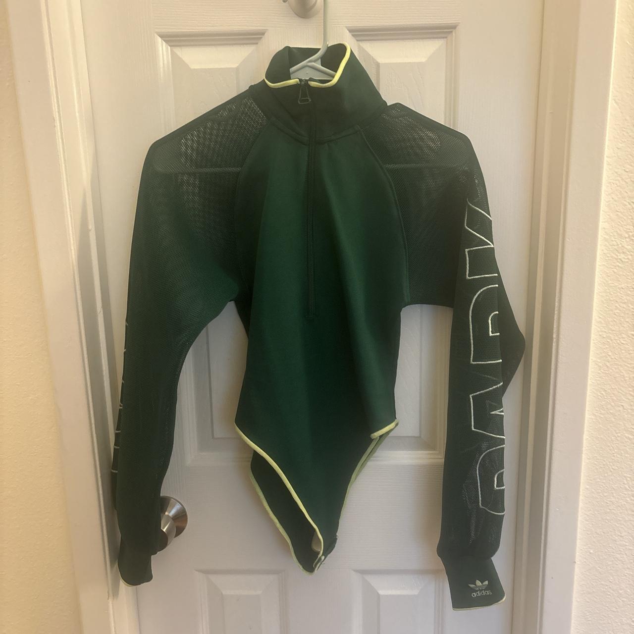 Mesh Sleeve Bodysuit Ivy Park Bodysuit Green Adidas Ivy Park Mesh