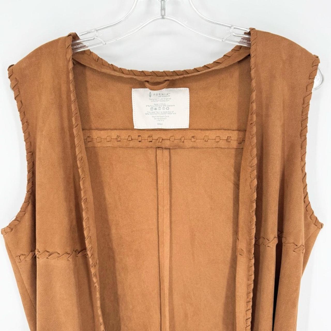 Source Unknown Women's Vest - Brown - S – FORNIA … - image 4