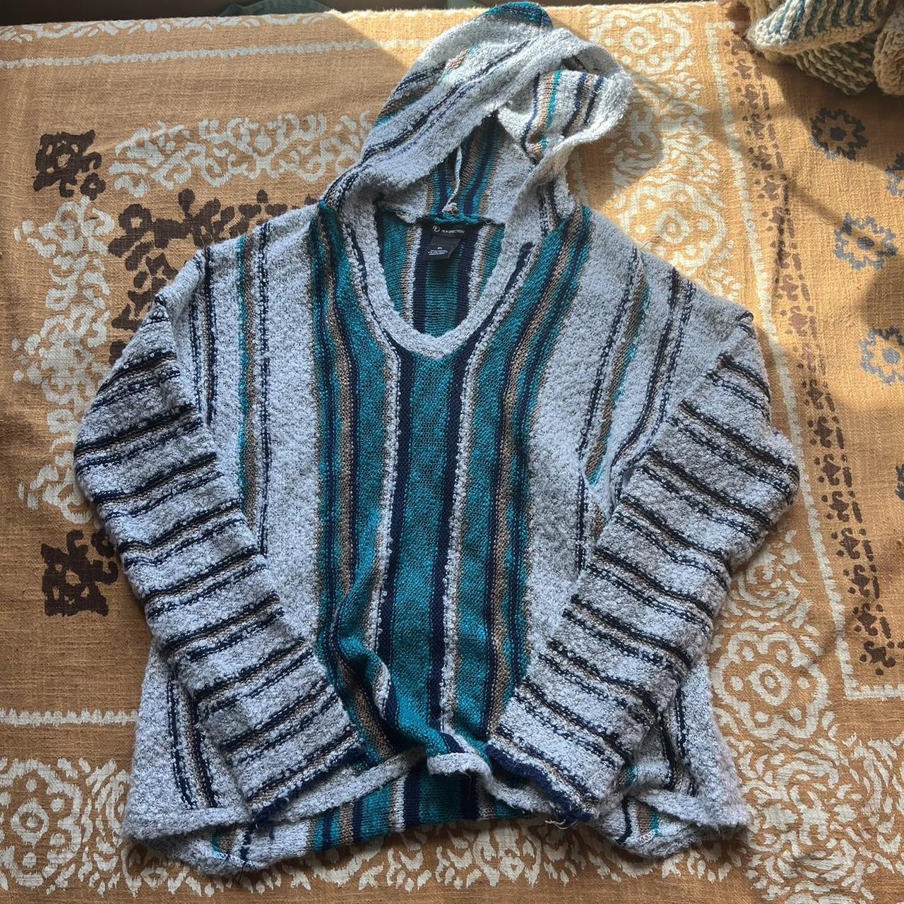 boho hippie sweater super soft and cozy! in great... - Depop