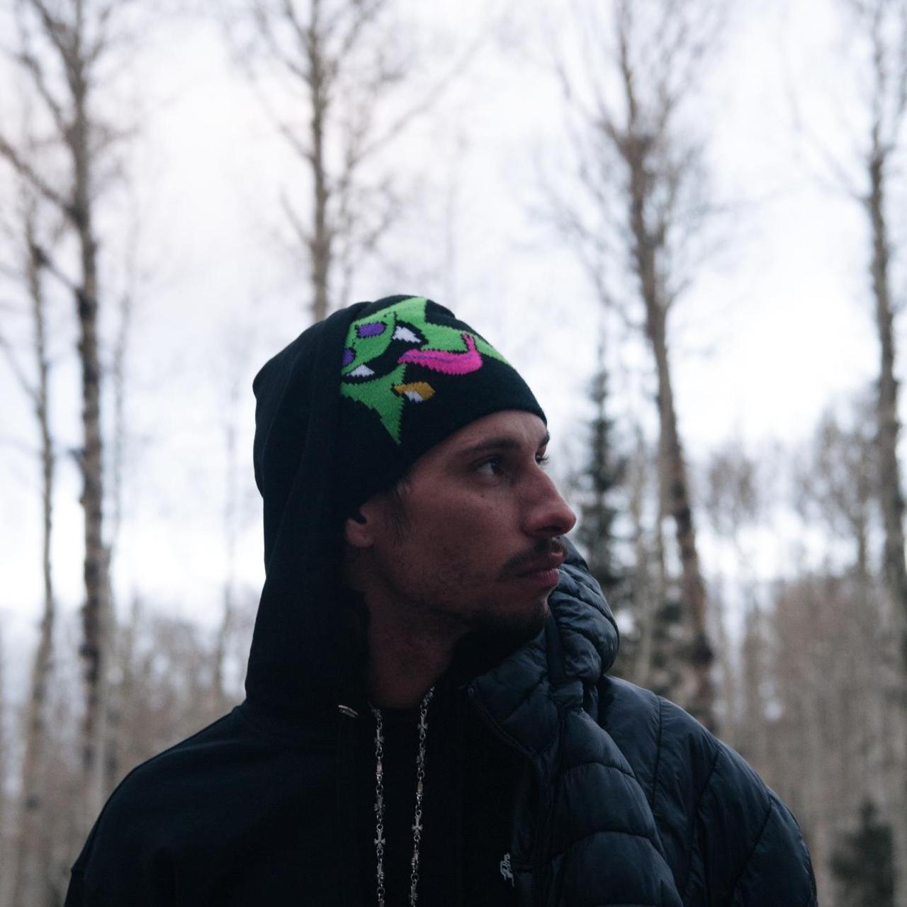 Custom Men's Beanies - Black/Multi – CUSTOM UNC H… - image 2