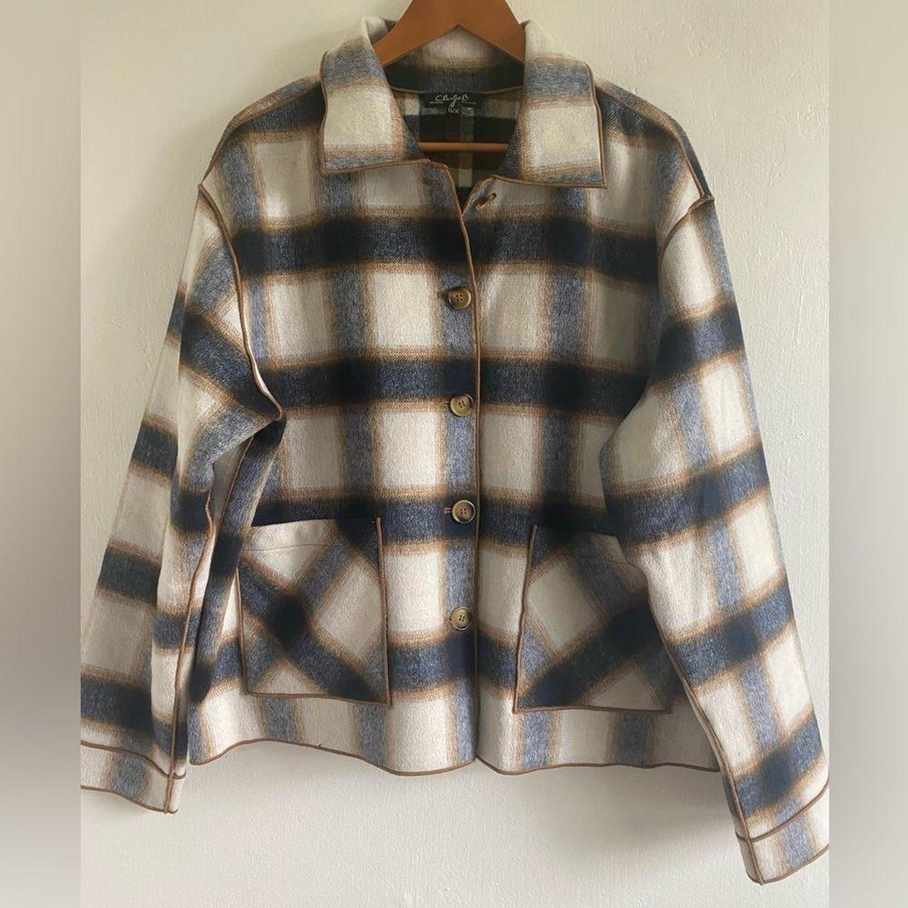 Source Unknown Women's Polyester Jacket - Brown/C… - image 3