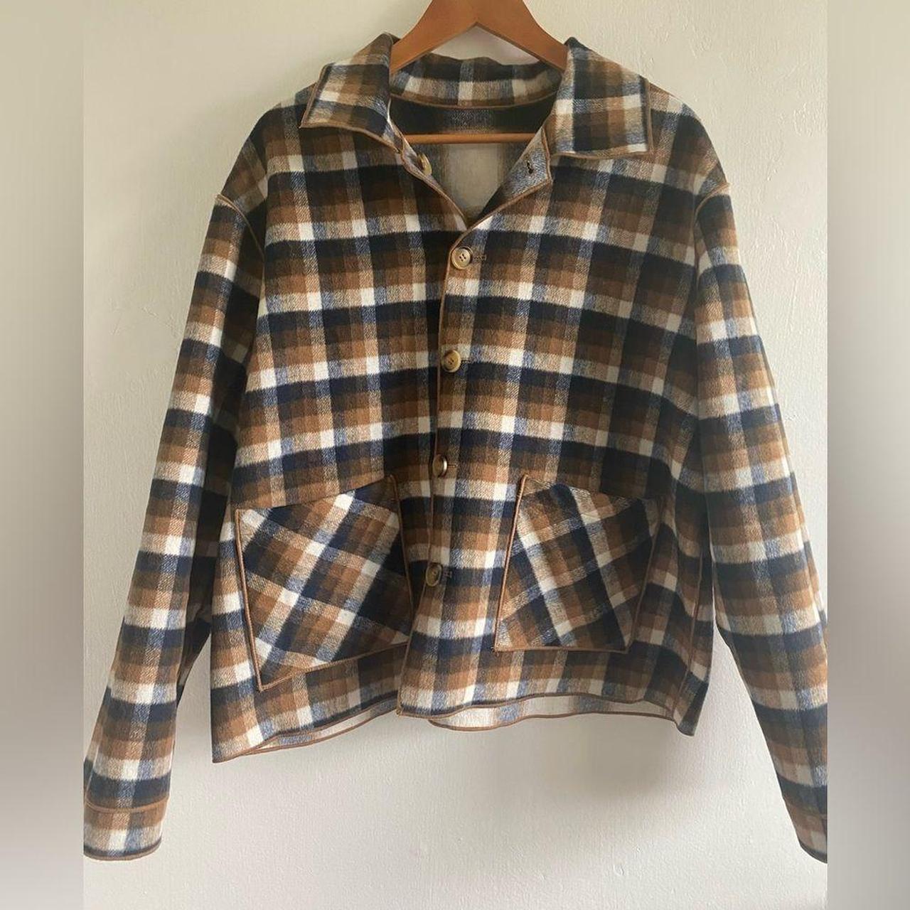 Source Unknown Women's Polyester Jacket - Brown/C… - image 6