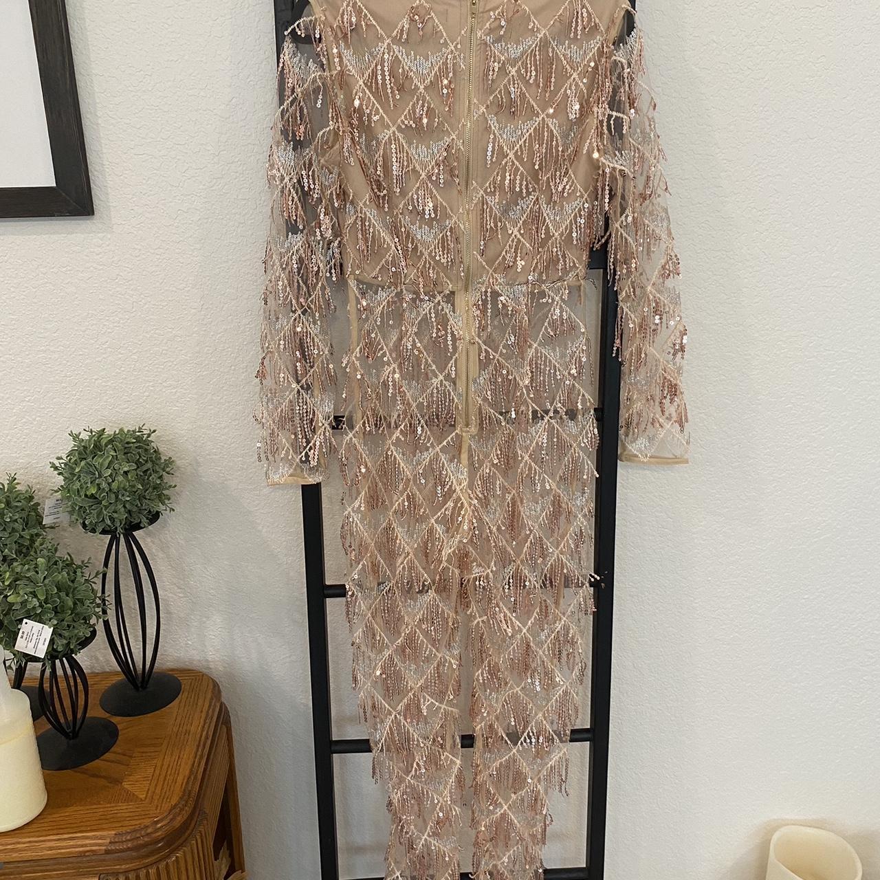 Long Sleeve Gold Jumpsuit Pretty Little Thing Pretty Little Thing