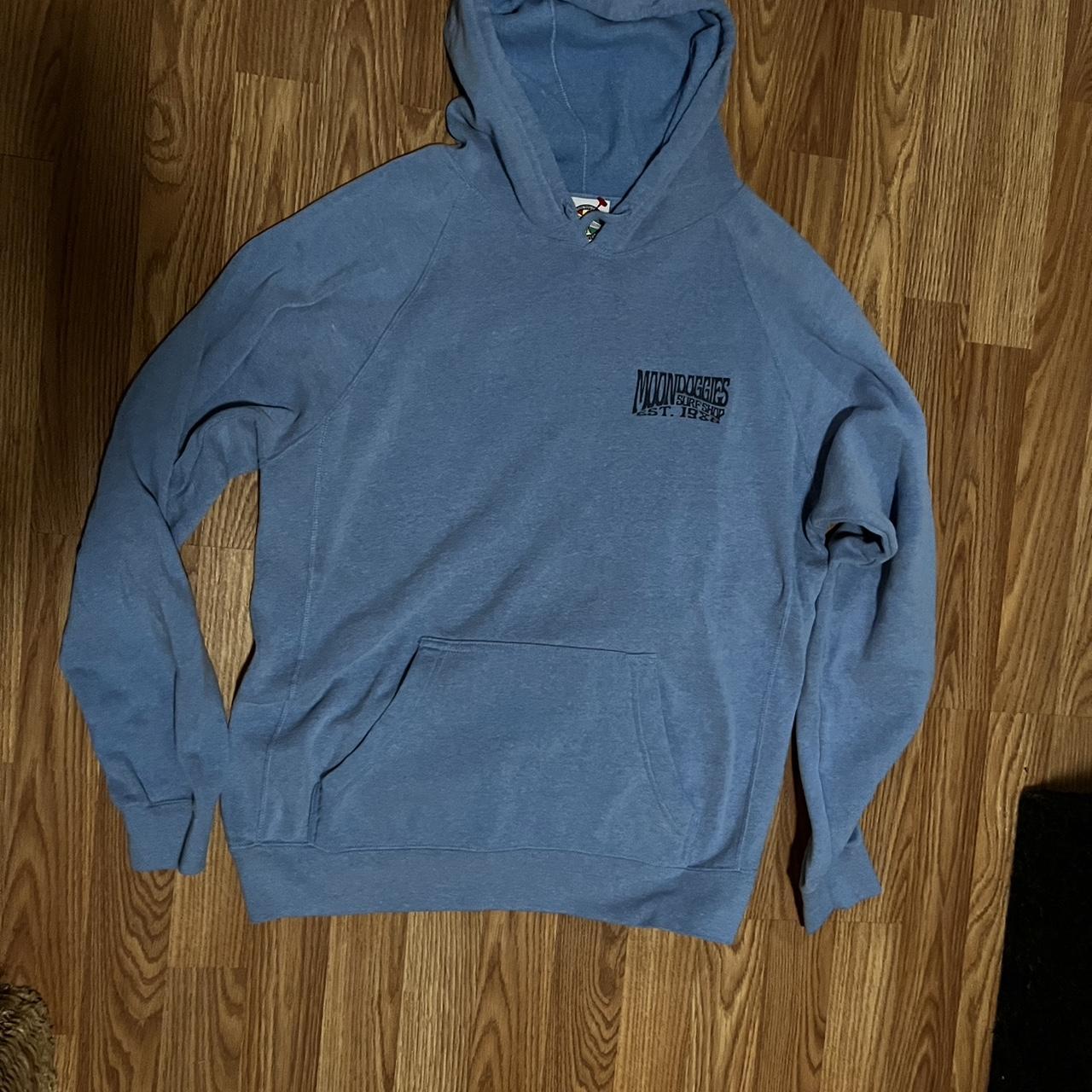 Moondoggies surf shop hoodie - Depop