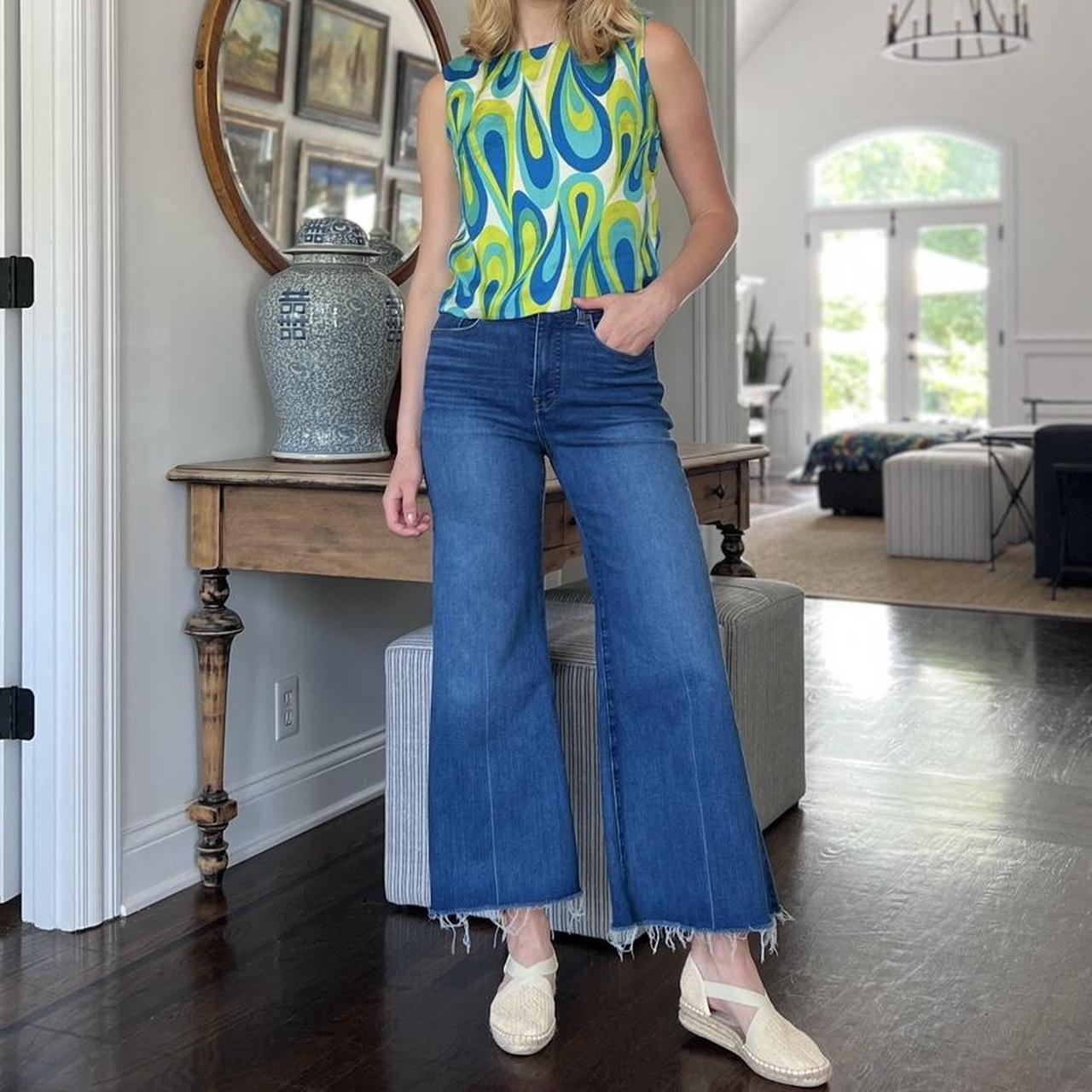 BH Wragge Women's Crop top - Blue/Green - S – Gro… - image 2