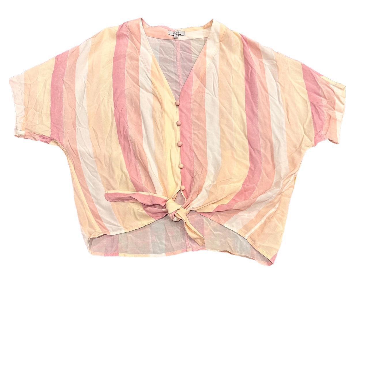 Rails Women's Blouse - Multi/Pink - XS – Rails Th… - image 1