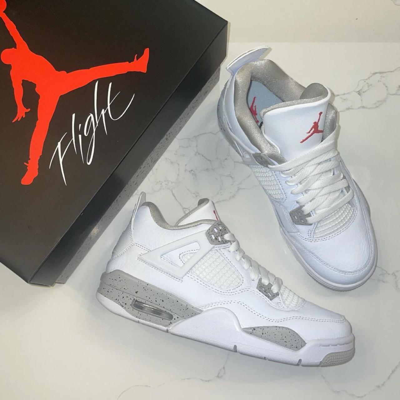 jordan 4 jeans white