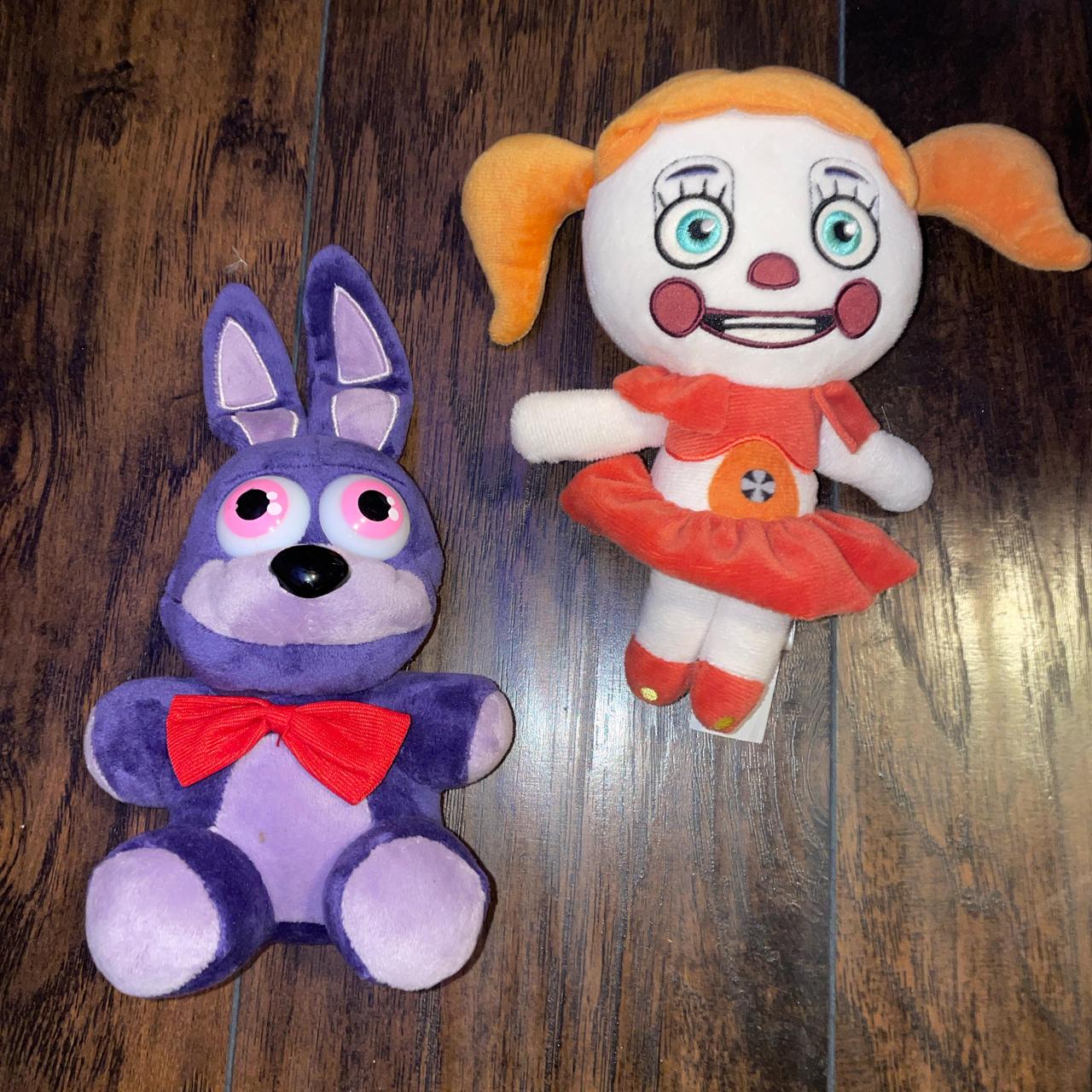 2 Five Nights at Freddy s plushies Sister Location