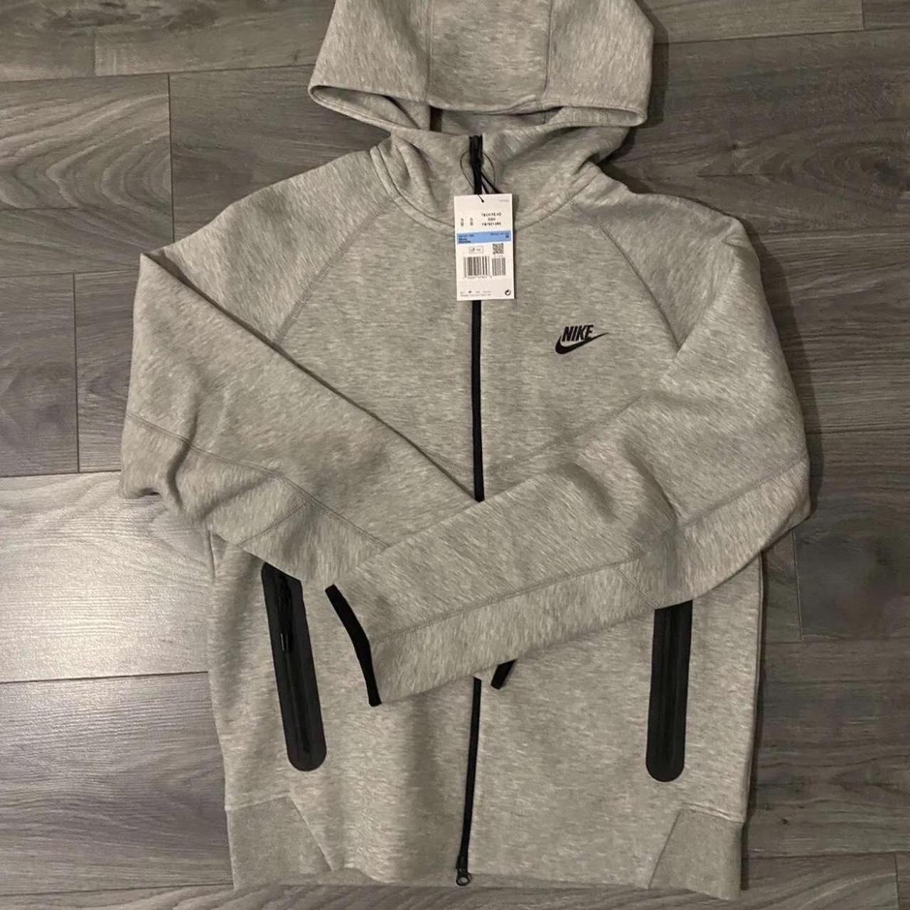 Nike tech fleece Brand new grey Nike tech fleece... - Depop