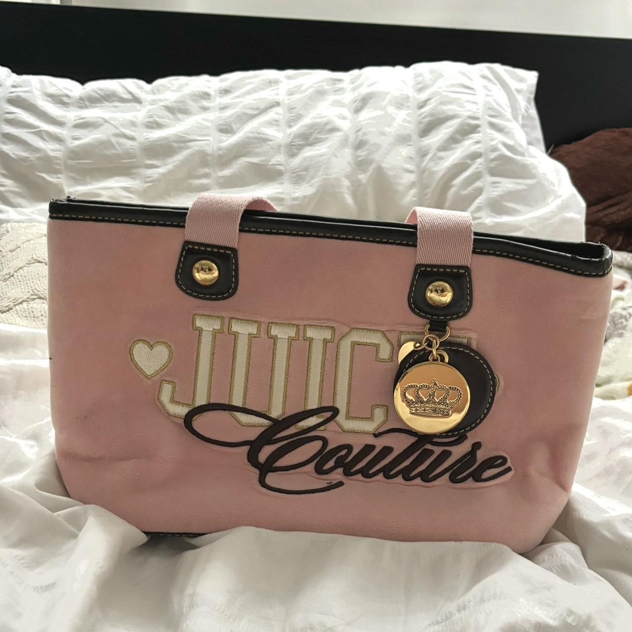 Vintage Juicy Couture cheapest Pink Small Tote Bag