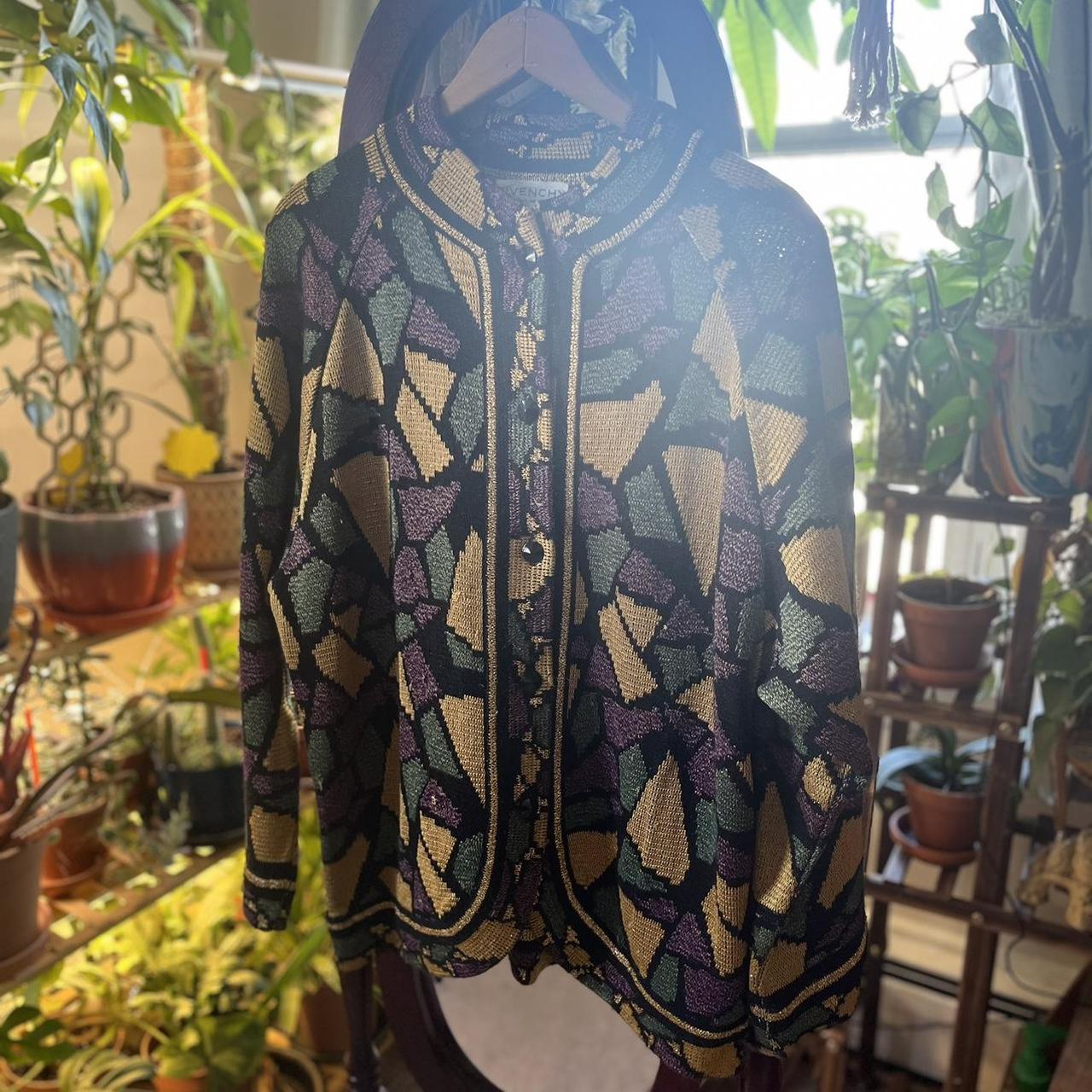 OLD GIVENCHY PATTERNED ALL OVER LONG PLEAT SKIRT MADE IN JAPAN/オールドジバンシィ総柄ロングプリーツスカート GIVENCHY Vintage Tweed Check Suit 2 Piece Jacket Skirt Ladies C.1980s