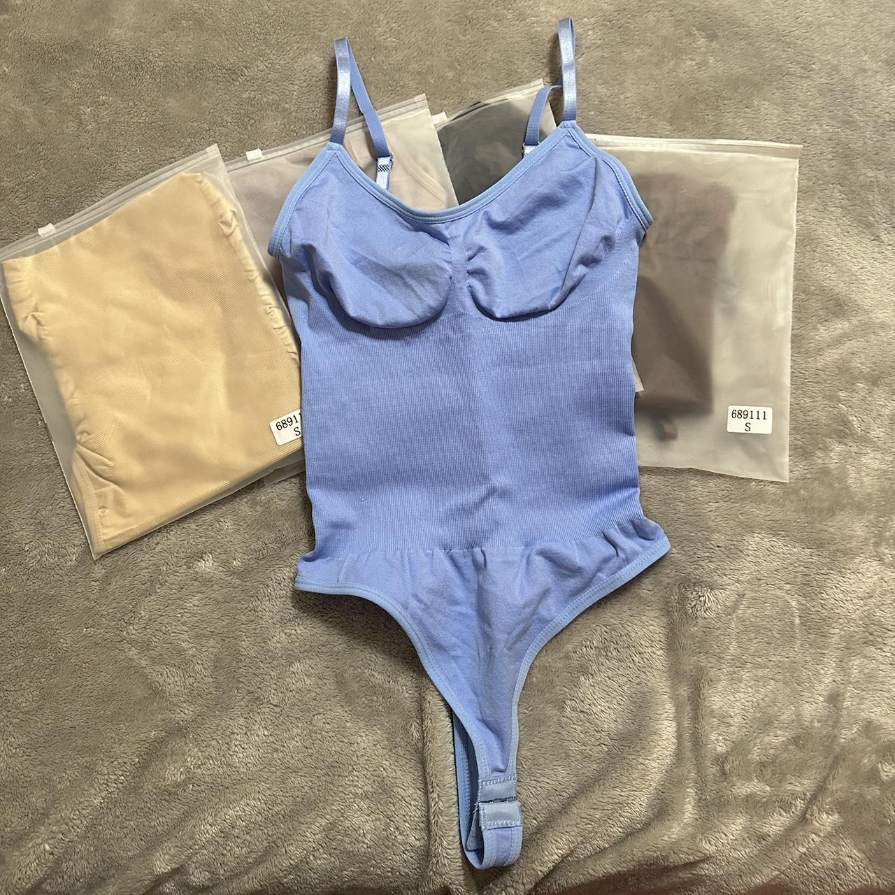 shapewear bodysuit Only worn once to try on - Depop