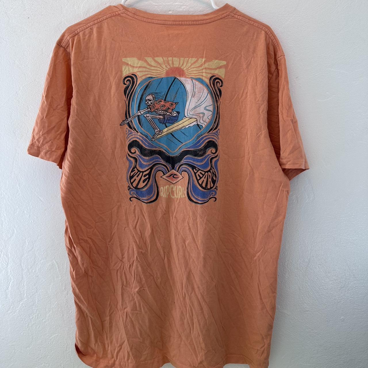 Rip Curl men’s size L shirt. Orange Surfing... - Depop