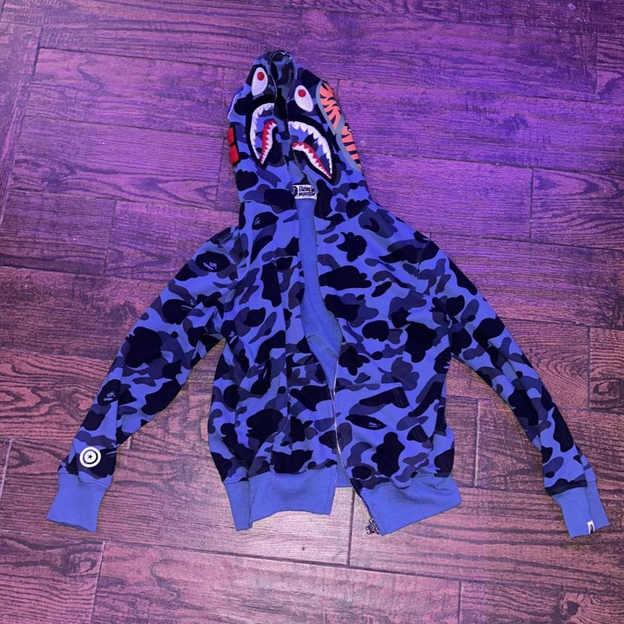 Bape blue and purple best sale