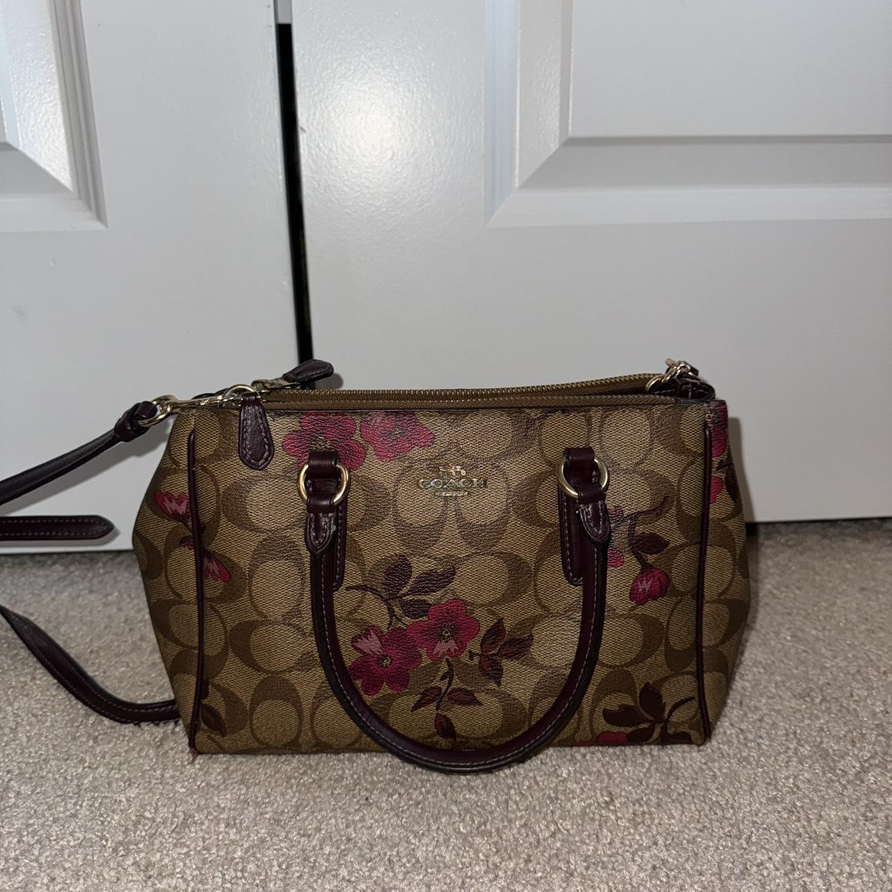 Coach Mini Surrey store Floral Satchel