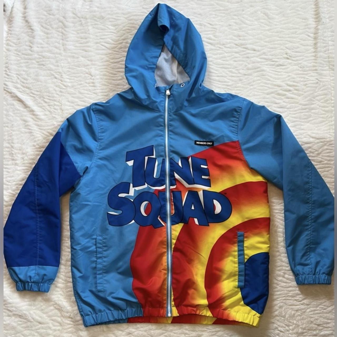 Members newest only x space jam windbreak jacket