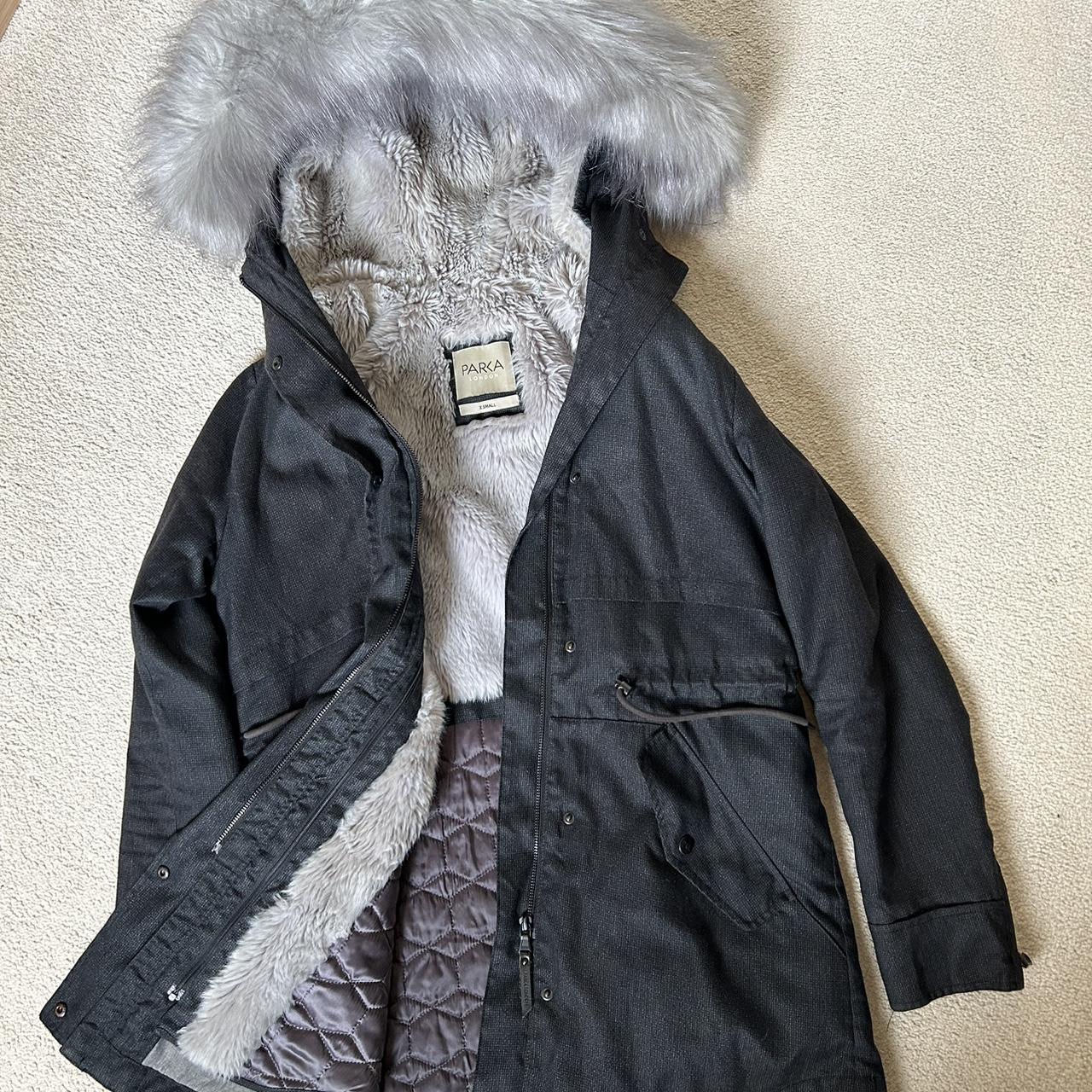Parka London Caversham Long-Length Faux Fur