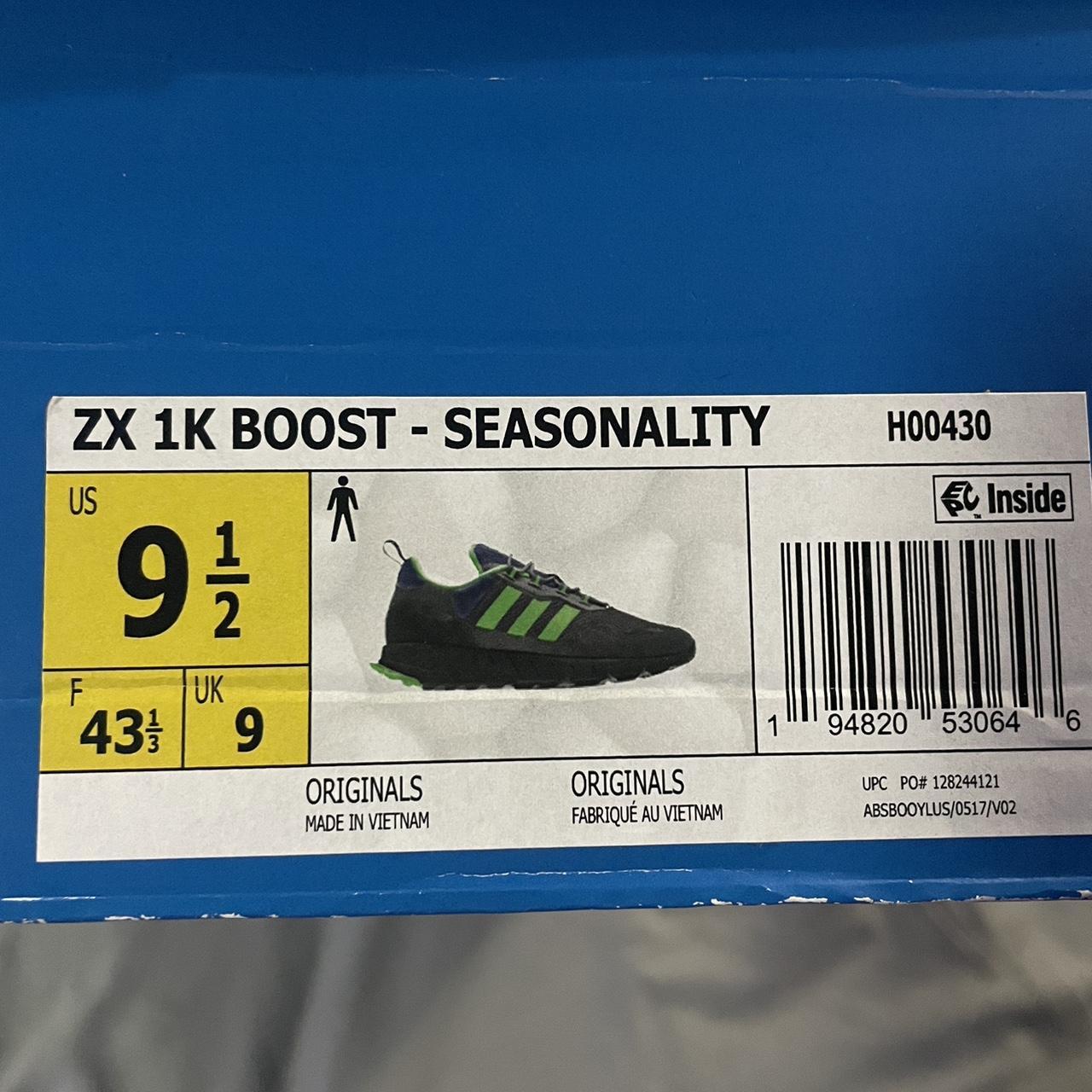 Adidas ZX 1K Boost Used Twice | Depop