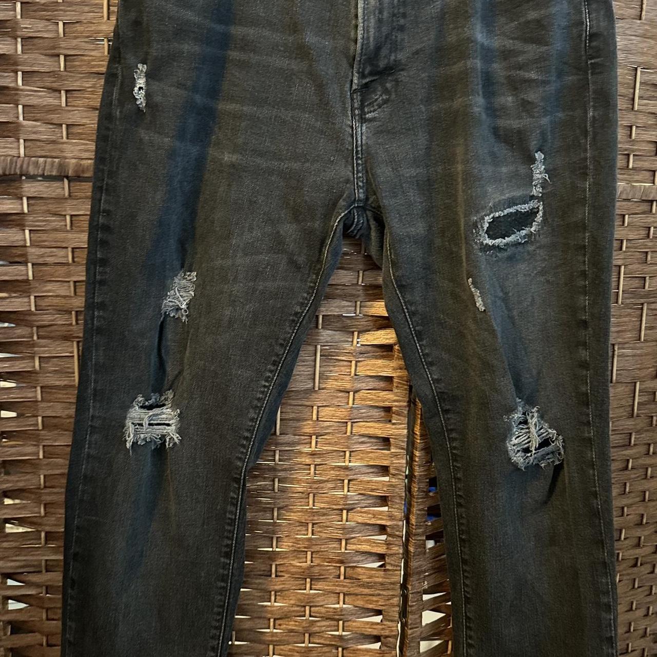 Black Distressed Abercrombie Jeans deals