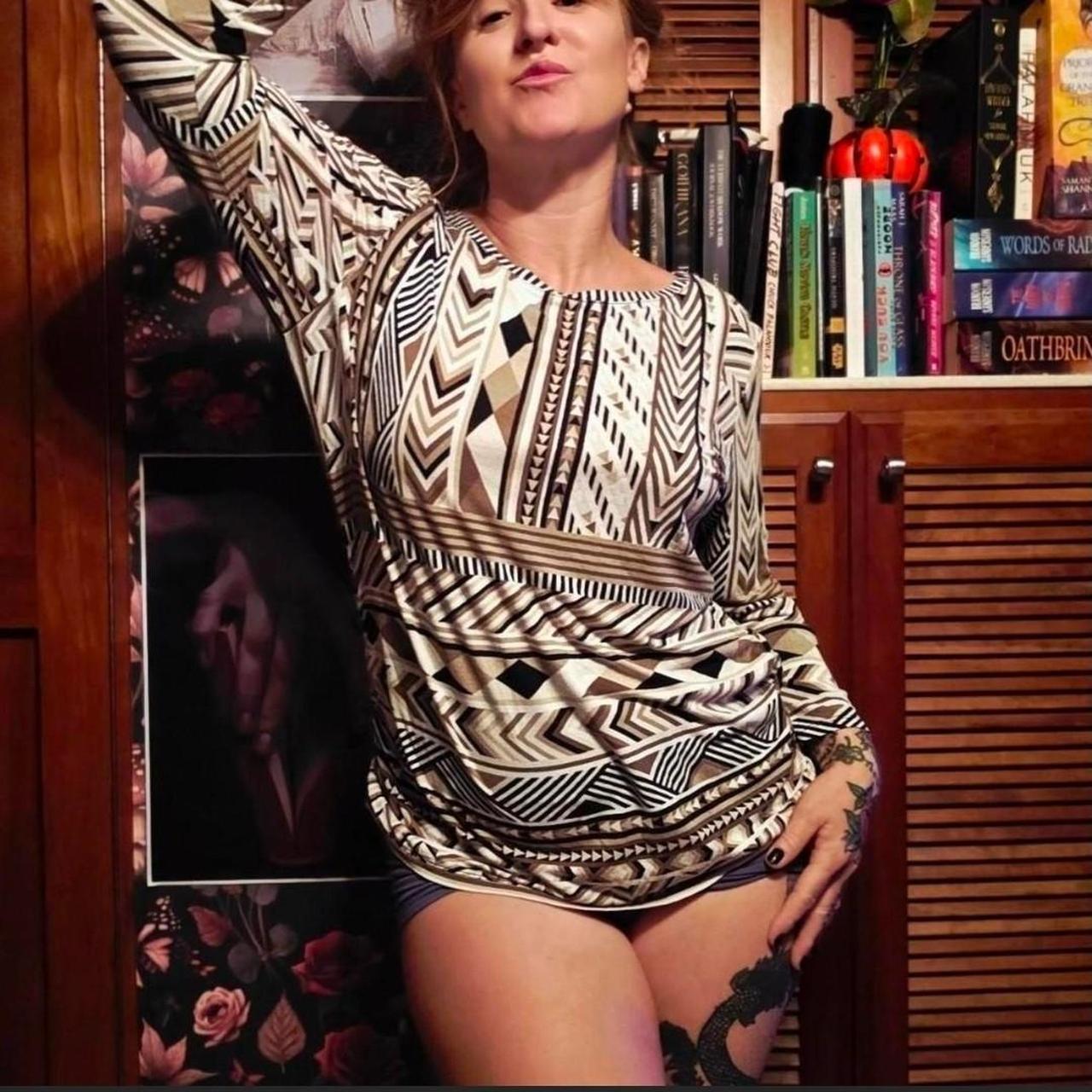 Ruby Rd. Women's Blouse - Multi/Brown - L – Ruby … - image 1