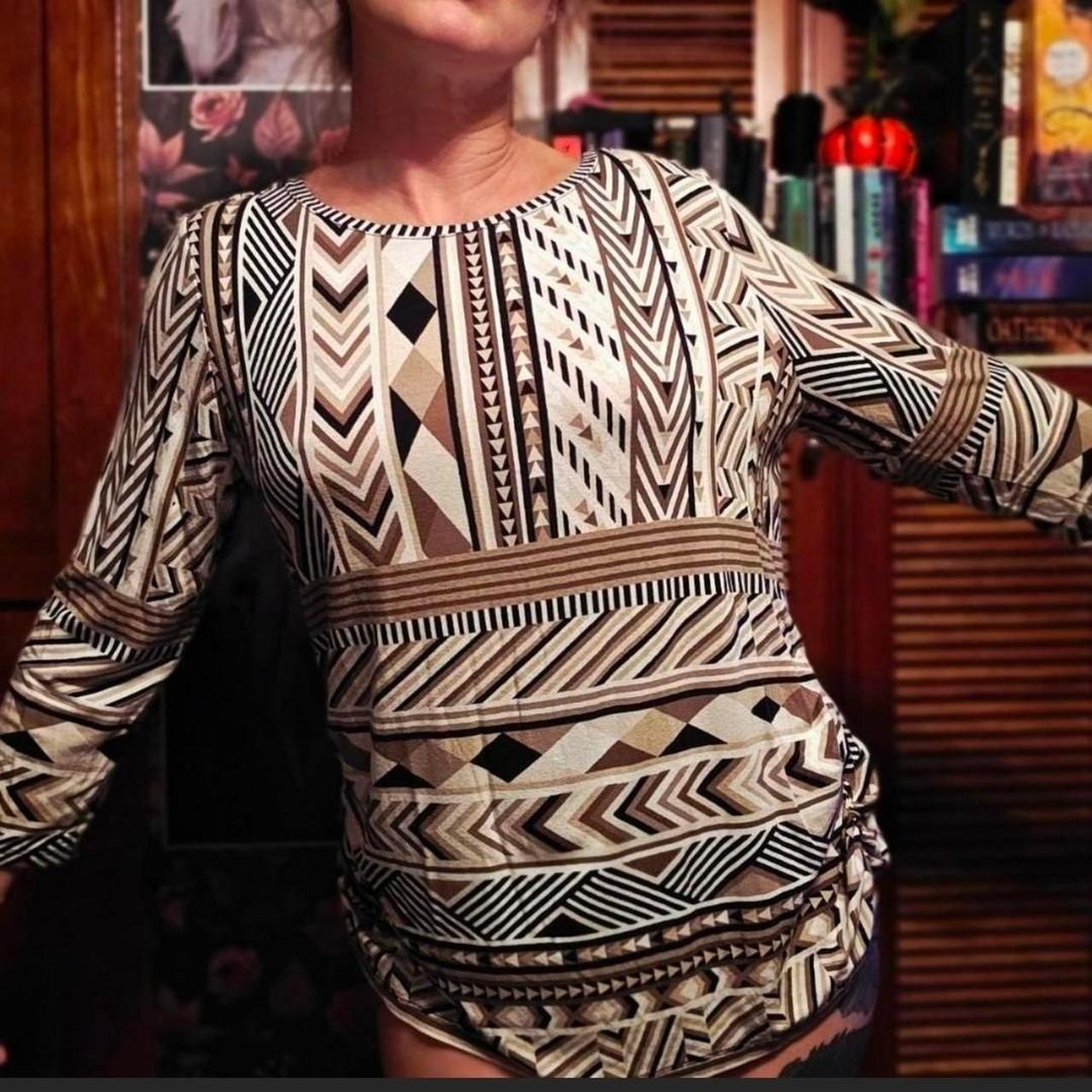 Ruby Rd. Women's Blouse - Multi/Brown - L – Ruby … - image 3