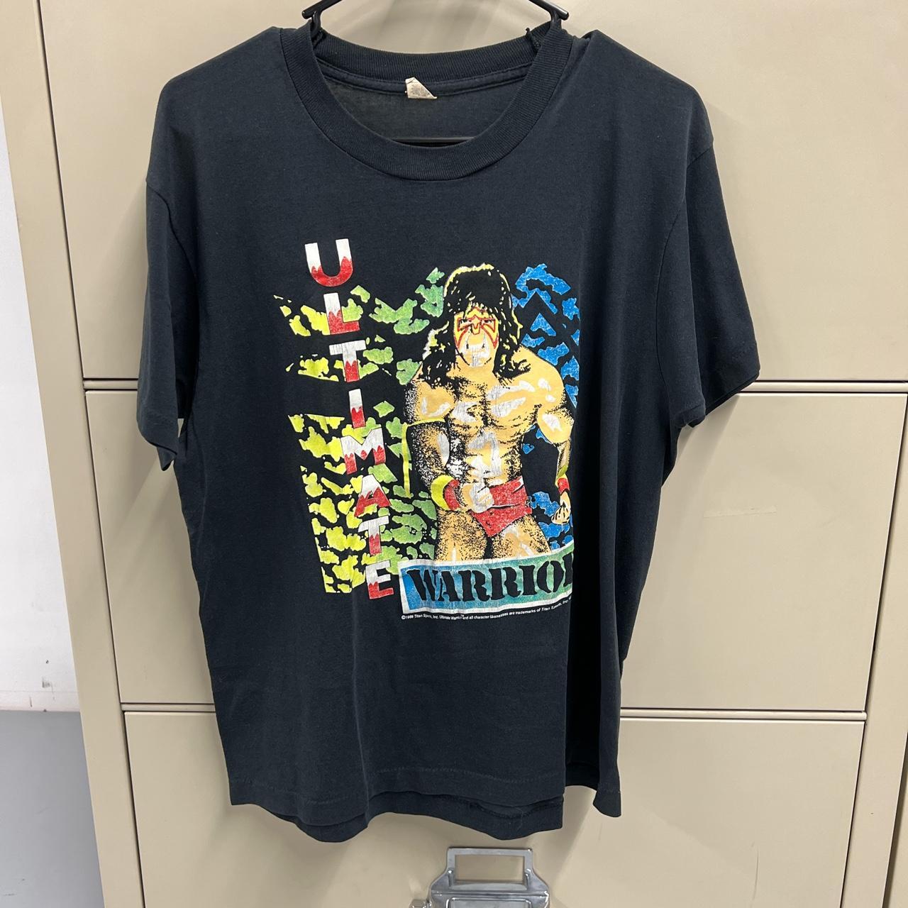 Vintage 1989 newest WWF Ultimate Warrior shirt