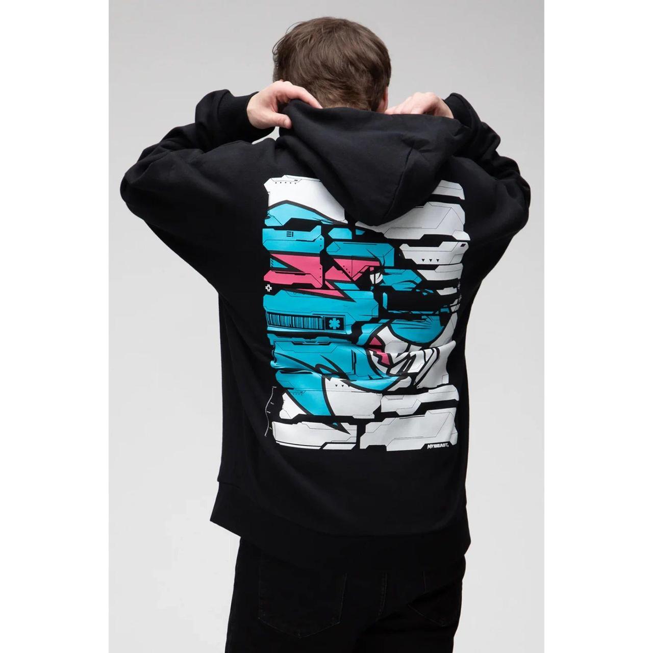 Off white mr beast hoodie best sale