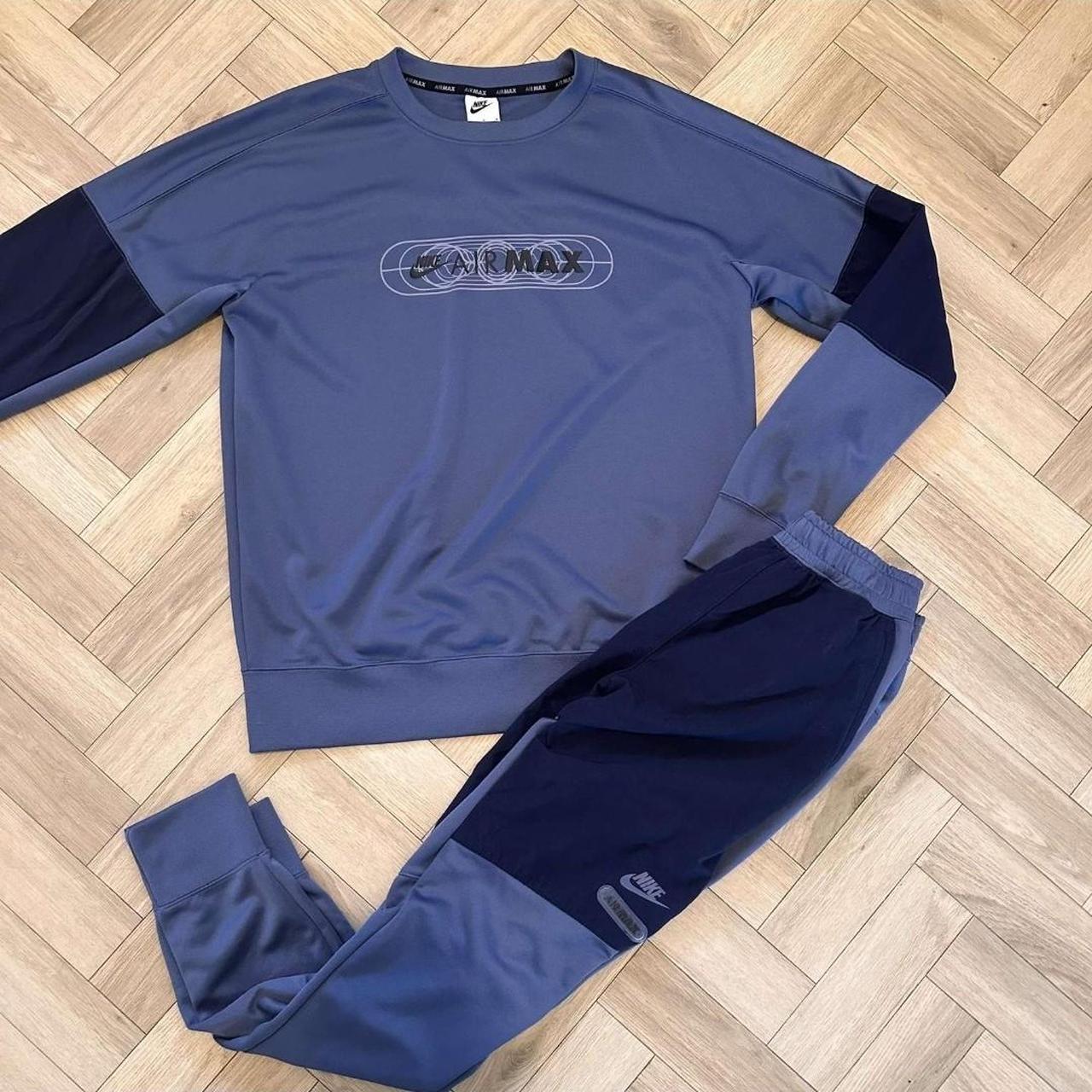 air max tracksuit blue