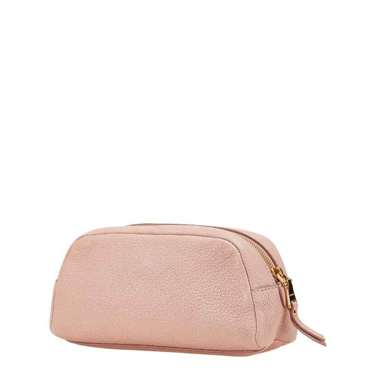 Miu Miu Women's Leather Bag - Pink – Miu Miu Miu … - image 2