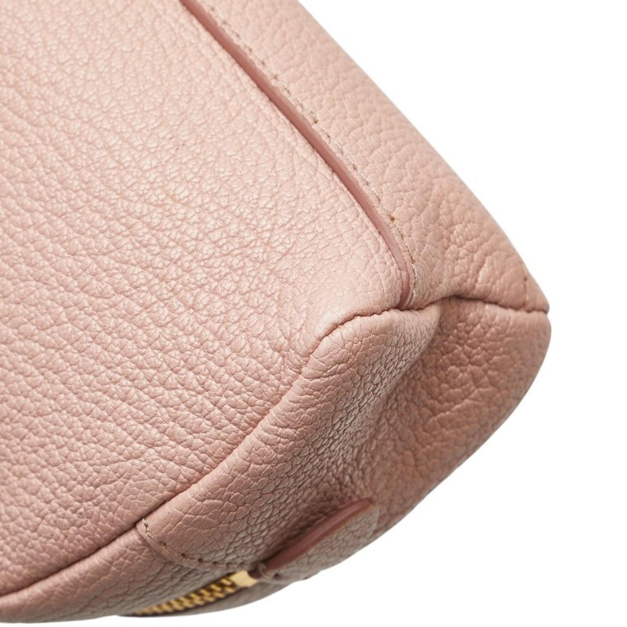 Miu Miu Women's Leather Bag - Pink – Miu Miu Miu … - image 6