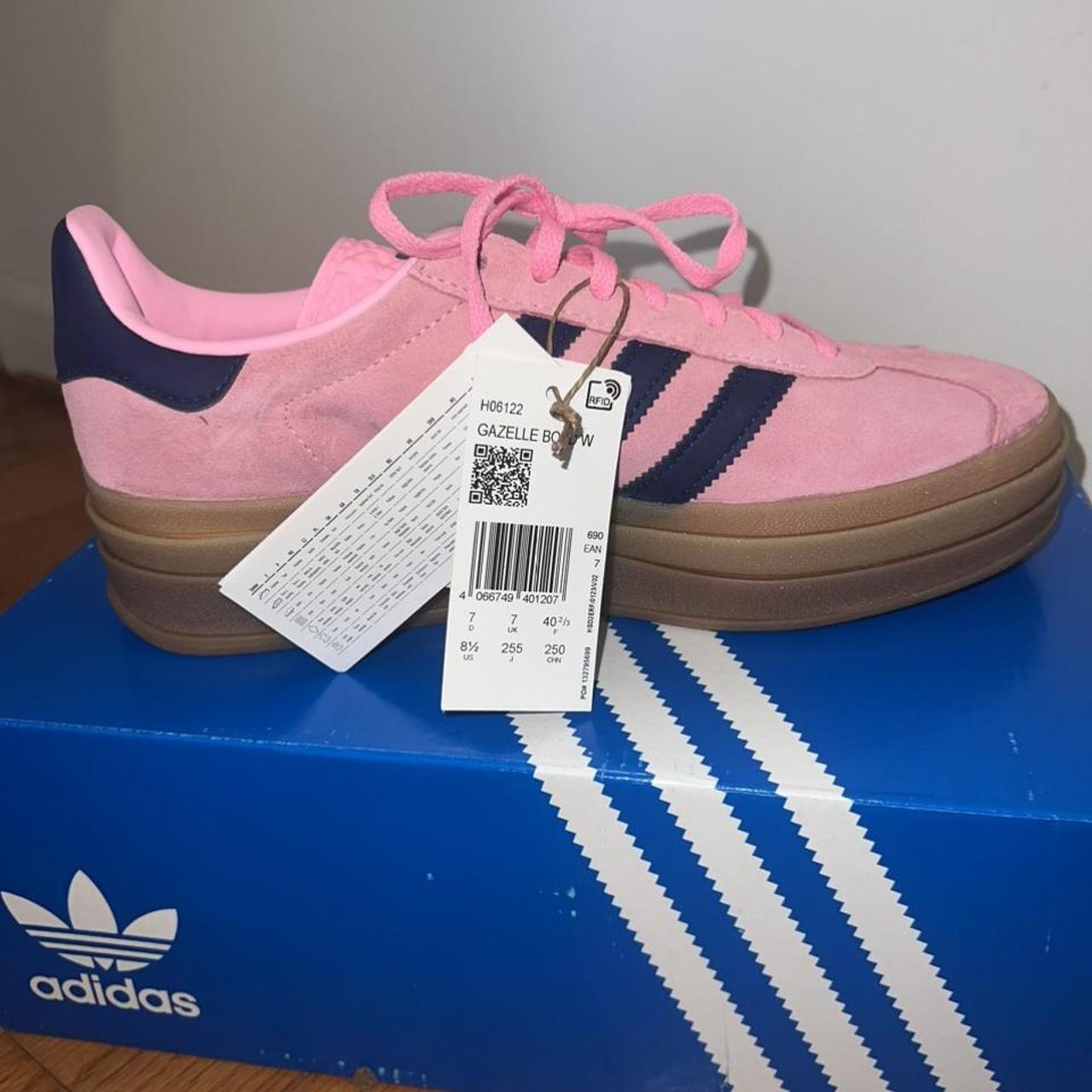 Adidas Gazelle Bold “pink Glow” Sneakers Size 8 5 Depop